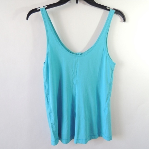 EUC Lululemon Top Tank turquoise - Picture 4 of 5